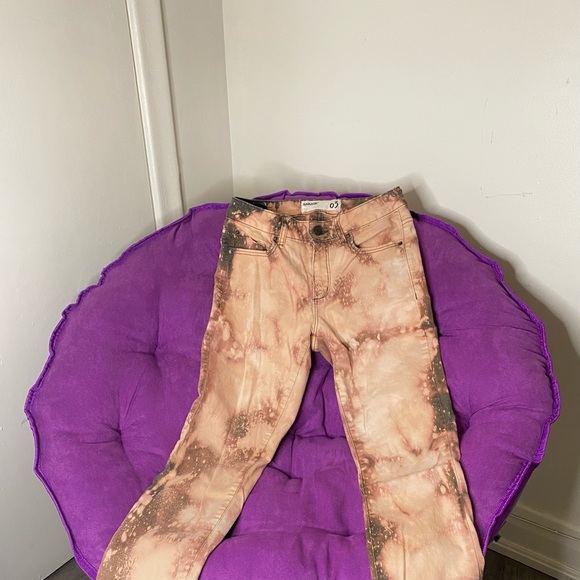 Green Bleached Skinny Jeans - Picture 6 of 6